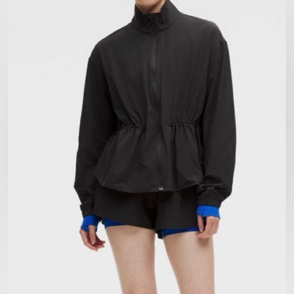 Lululemon UV-Protective Cinch-Waist Running Jacket
Black